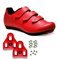 thumbnail image 1 of Zol Fondo Road cycling Shoes with 6-Degree Delta Look Cleats Included Compatible with Peloton (Red, 13), 1 of 1