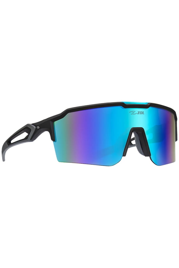 Gravel Sunglasses (Black/Blue)