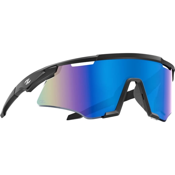 Zol Kom HD Sunglasses (Black/Blue)