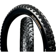 Zol Montagna Mtb  Mountain Wire Bike Bicycle Tire 26x2.25" Black (2 pcs)