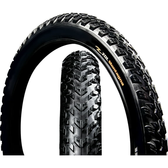 Zol Montagna Mtb  Mountain Wire Bike Bicycle Tire 26x2.25" Black