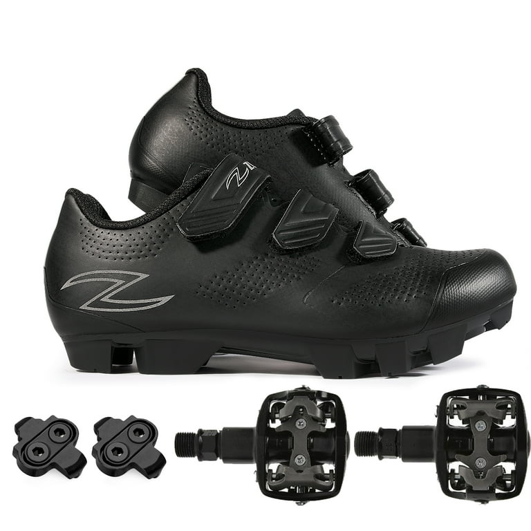 Zol Raptor Mtb and Indoor Cycling Shoes with Pedals and Cleats