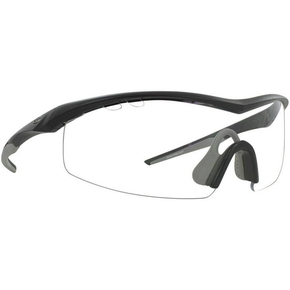 Zol Roady Sunglasses (Black with Clear Lens)