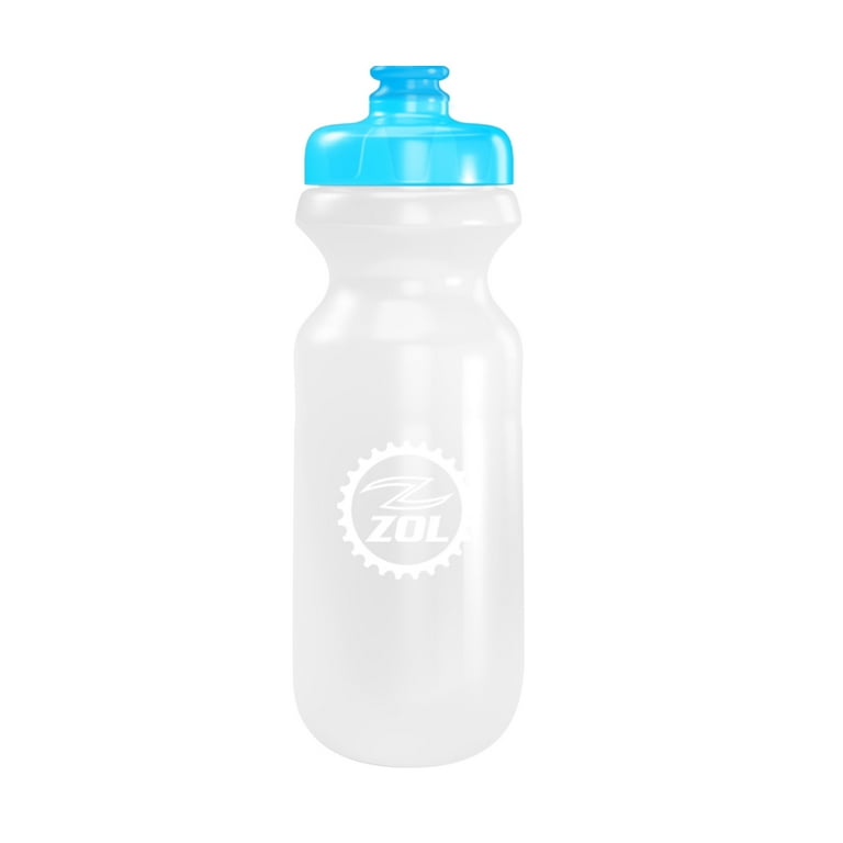 Zol Sport Mix Match Bike Bicycle Water Bottles (White/Blue