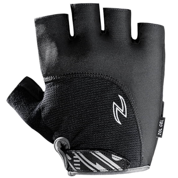Zol Sprinter Cycling Gloves with Gel pads (Small, Black)