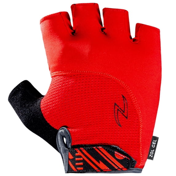 Zol Sprinter Cycling Gloves with Gel pads (XLarge, Red)