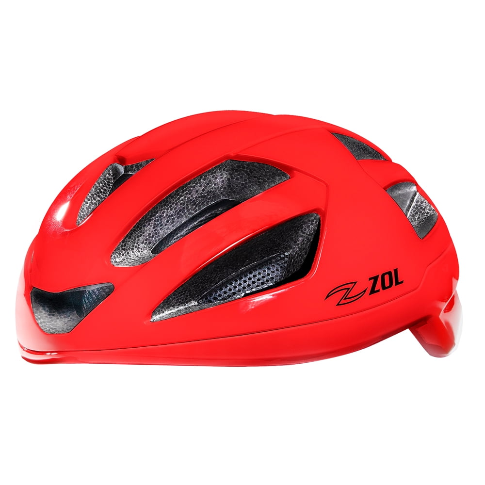 Zol Sprinter Road Cycling Helmet (Red, Small/Medium)