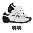 thumbnail image 1 of Zol Stage Road Cycling Shoes with Spd Mtb Cleats (6.5, WHITE), 1 of 9