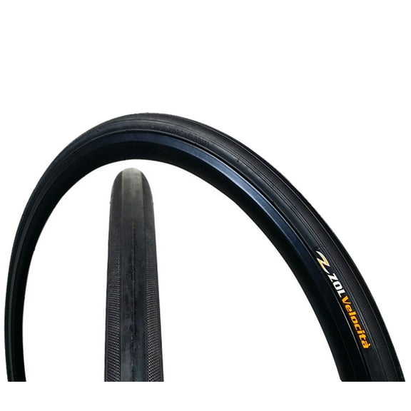 Zol Velocita Road Wire Bike Bicycle Tire 700x23C Z1233 Black