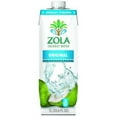 thumbnail image 1 of Zola Fruits Of The World Coconut Water, 33.8 oz - Case of 12, 1 of 1
