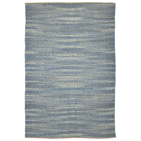 Zola Polo Blue 8 ft. x 10 ft. Rectangle Area Rug