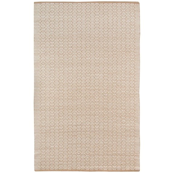 Zola ZOL-7 White Farmhouse Rug 8' X 10'