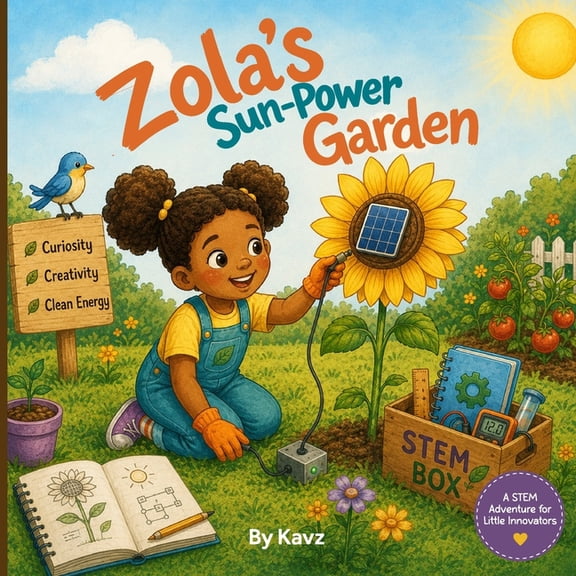 Young Eco Engineers Zola's Sun-Power Garden: A Fun STEM Picture Book for Kids About Solar Energy, Engineering, and Inventions, (Paperback)