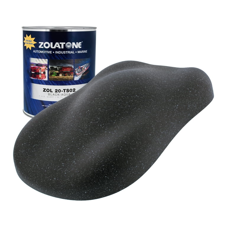 Zolatone 20 Series GM Trunk Spatter Paint - Black/Aqua Zolatone 20 Series GM Trunk Spatter Paint - Black/Aqua