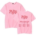 thumbnail image 1 of Zolita The Queen of Hearts Tour 2024 Merch Short Sleeve T-shirt Unisex Fashion Crew Neck Top, 1 of 2