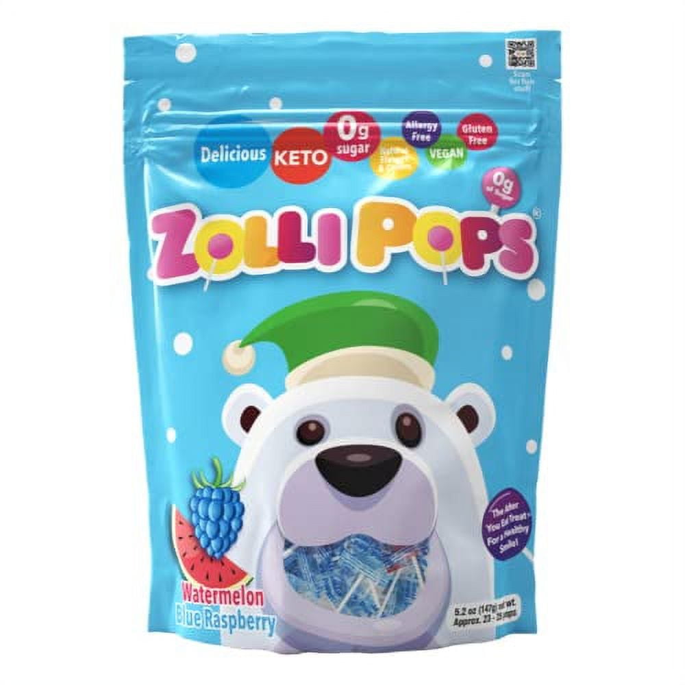 Zollipops Clean Teeth Lollipops, Holiday AntiCavity Sugar Free Candy