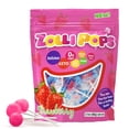 thumbnail image 1 of Zollipops Clean Teeth Pops Sugar Free Candy with Xylitol, Dye-Free Lollipops - Keto & Diabetic-Friendly, Dentist-Approved Treats for Kids (Strawberry 3.1 oz), 1 of 3
