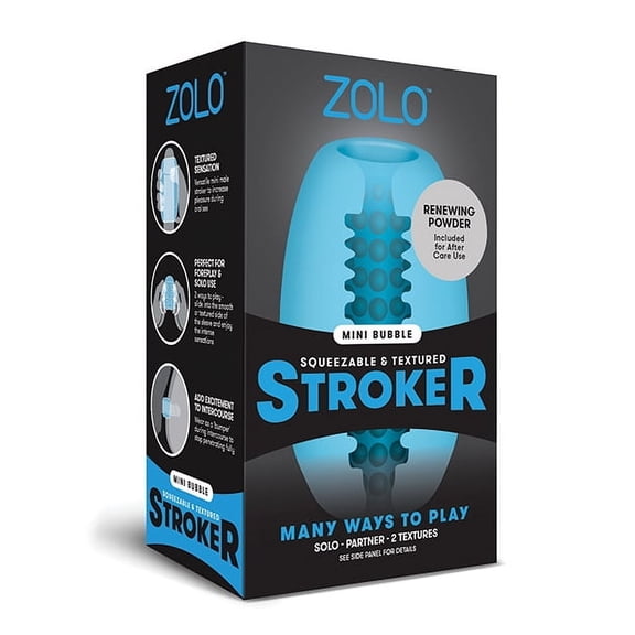 Zolo Mini Stroker Dome Blue by XGEN X-ZO6028