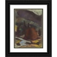 thumbnail image 1 of Zolo Palugyay 11x14 Black Ornate Wood Framed Double Matted Museum Art Print Titled: Below the Mountain (1933-1934), 1 of 5