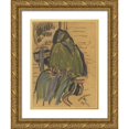 thumbnail image 1 of Zolo Palugyay 15x18 Gold Ornate Wood Frame and Double Matted Museum Art Print Titled - Starena (1925-1933), 1 of 4