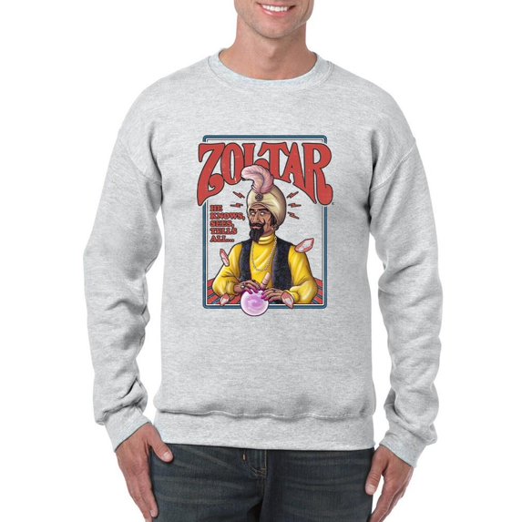 Zoltar Speaks - Knows All, Sees All, Tells All Men's Sweatshirt