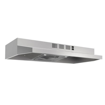 Zomagas 30 inch Under Cabinet Range Hood Kitchen Cooking Vent 230CFM Duct Convertible,Silver