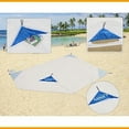 thumbnail image 1 of Zomake Lightweight Waterproof Compact Outdoor Beach Blanket Tarp Packable 73X56, 1 of 4