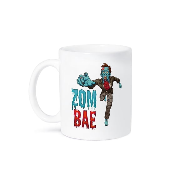 Zombae Man Funny Halloween Zombie, 15oz Mug