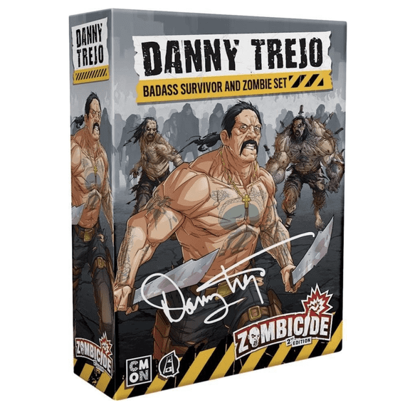 Guillotine Games Danny Trejo Badass Survivor & Zombie Set for Zombicide 2nd Edition (Kickstarter Exclusive)