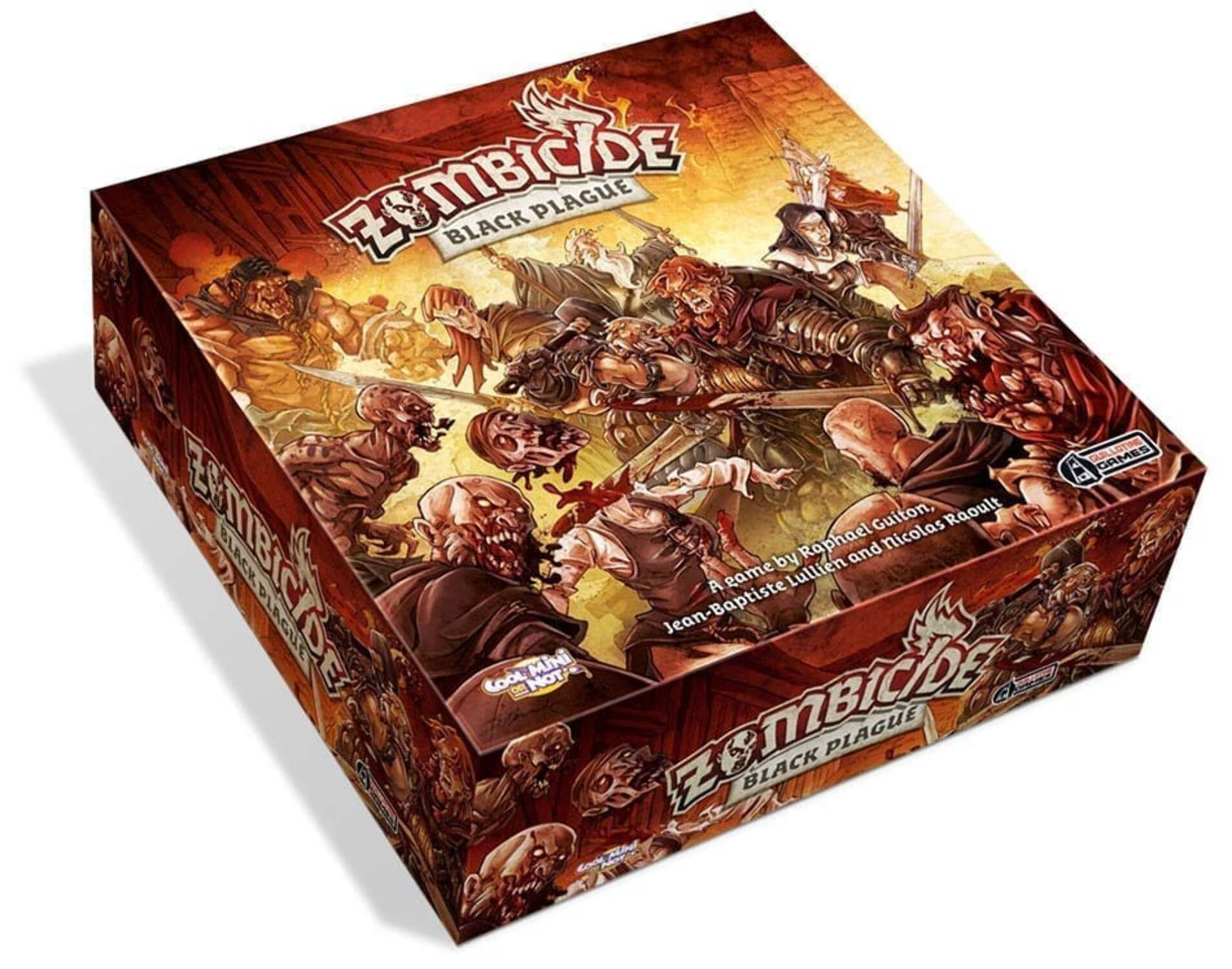 Zombicide: Black Plague Cooperative Board Game for Ages 14 and up, from Asmodee