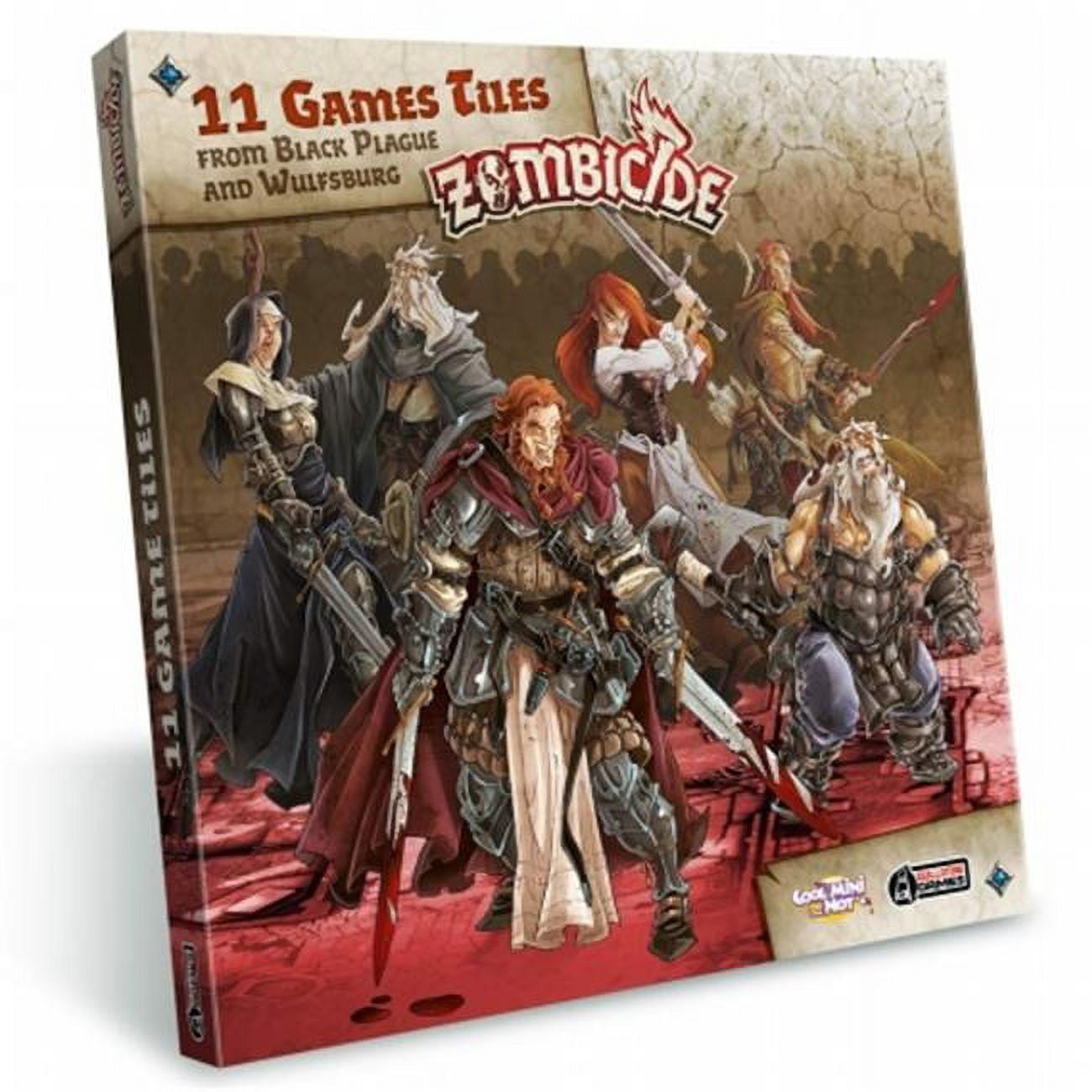 Zombicide Black Plague: Extra Tiles Pack - Walmart.com
