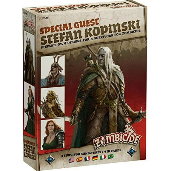 2016 Coolminiornot Zombicide Board Game: Black Plague - Special Guest Box - Stefan Kopinski