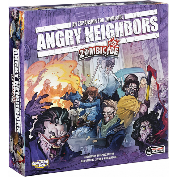 Zombicide Board Game Angry Neighbors Expansion Box, by CMON