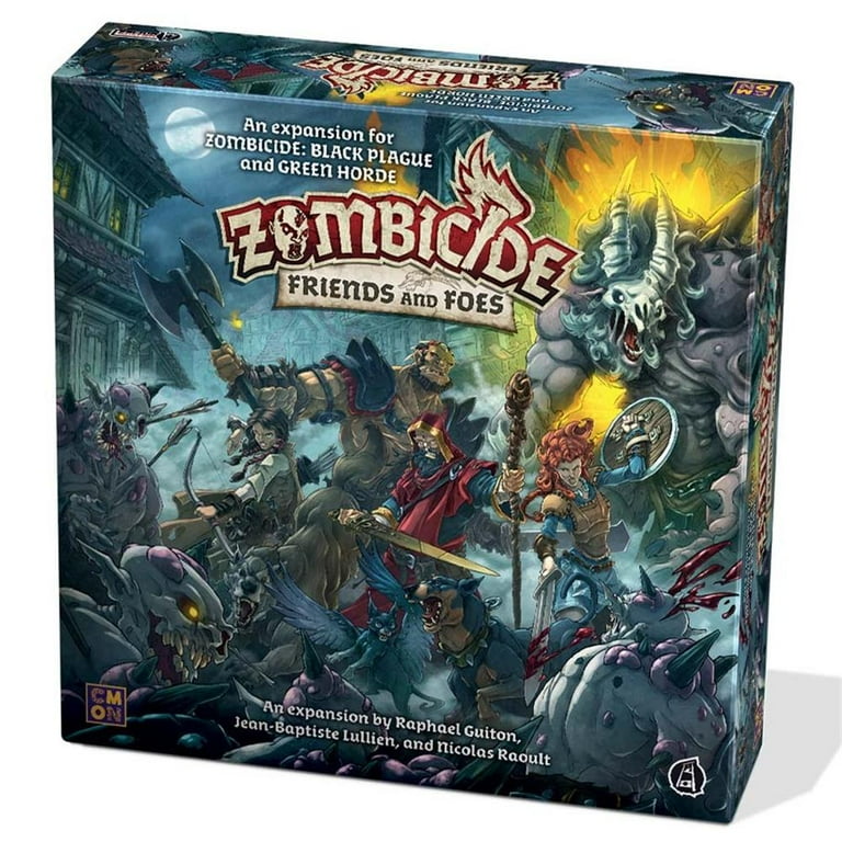 Zombicide Green Horde Friends & Foes Strategy Board Game