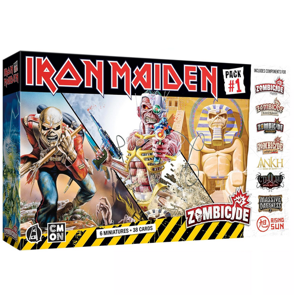 Zombicide: Iron Maiden Pack #1 - Compatible with Zombicide 2nd Edition