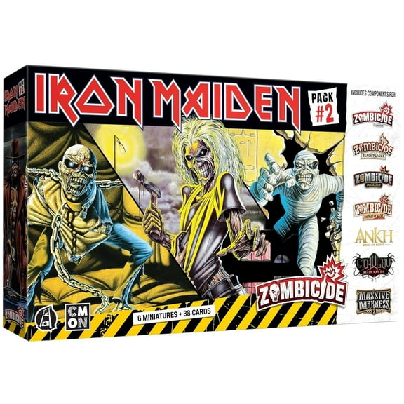 Zombicide: Iron Maiden Pack #2 - Compatible with Zombicide 2nd Edition