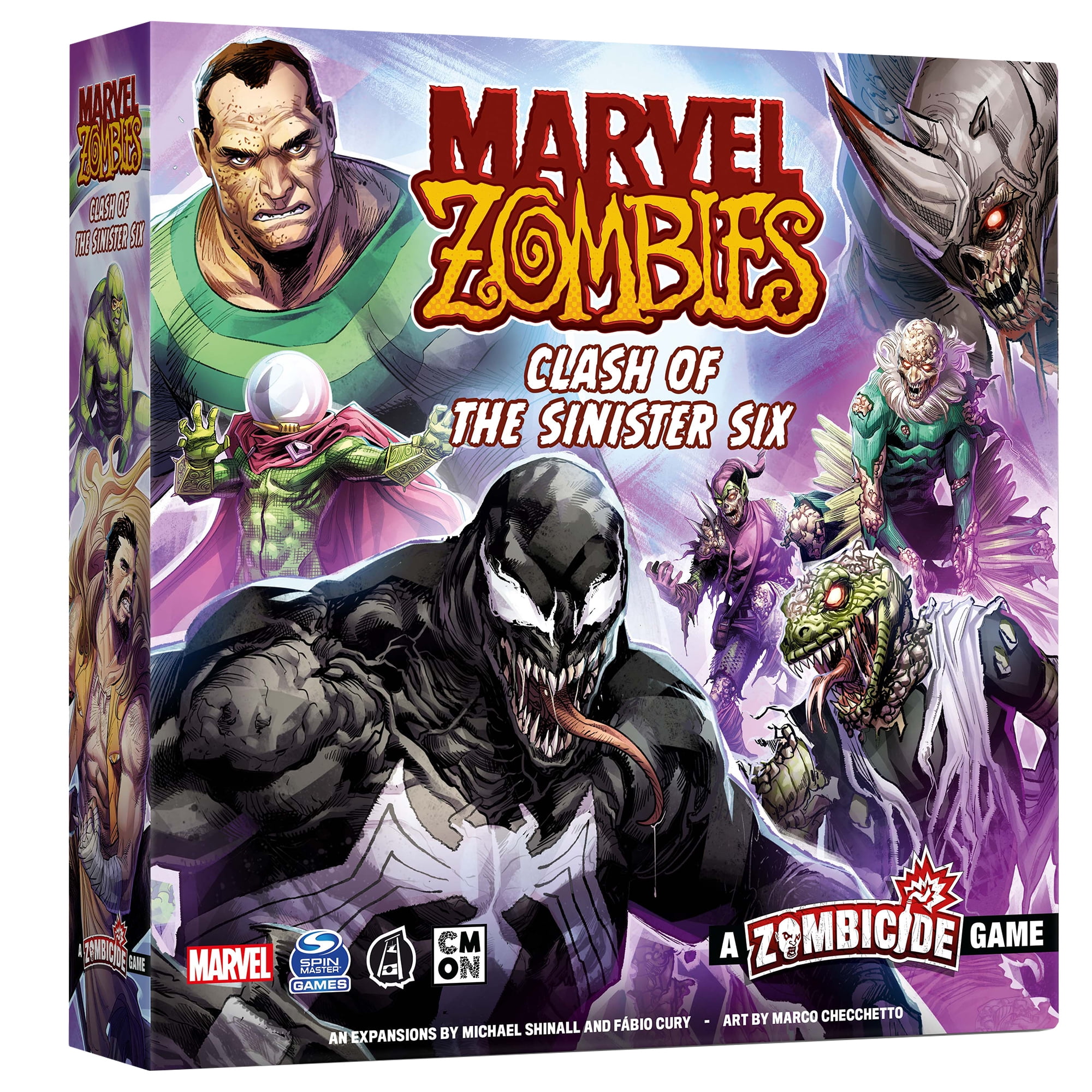 Zombicide: Marvel Zombies - Clash of the Sinister Six Expansion for Ages 14 and up, from Asmodee