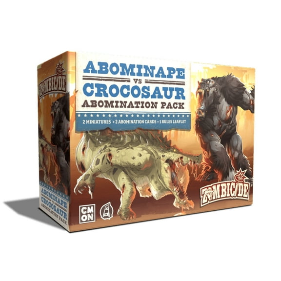 Zombicide: Undead or Alive - Abominape vs Crocosaur Kickstarter Exclusive Abomination Pack