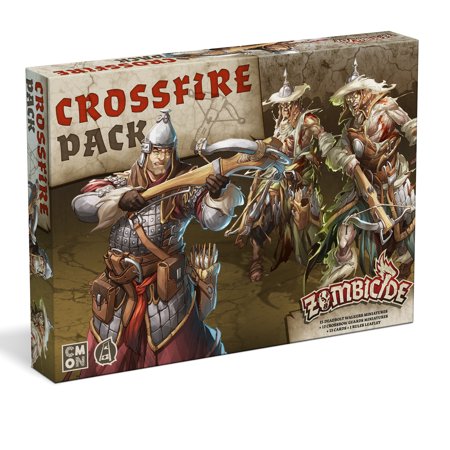 Zombicide: White Death Crossfire Pack Strategy Board Game Expansion for Ages 14+, from Asmodee
