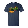 thumbnail image 1 of Zombie Alligator Undead Animals Adult DT T-Shirt Tee, 1 of 2
