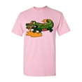 thumbnail image 1 of Zombie Alligator Undead Animals Adult DT T-Shirt Tee, 1 of 2