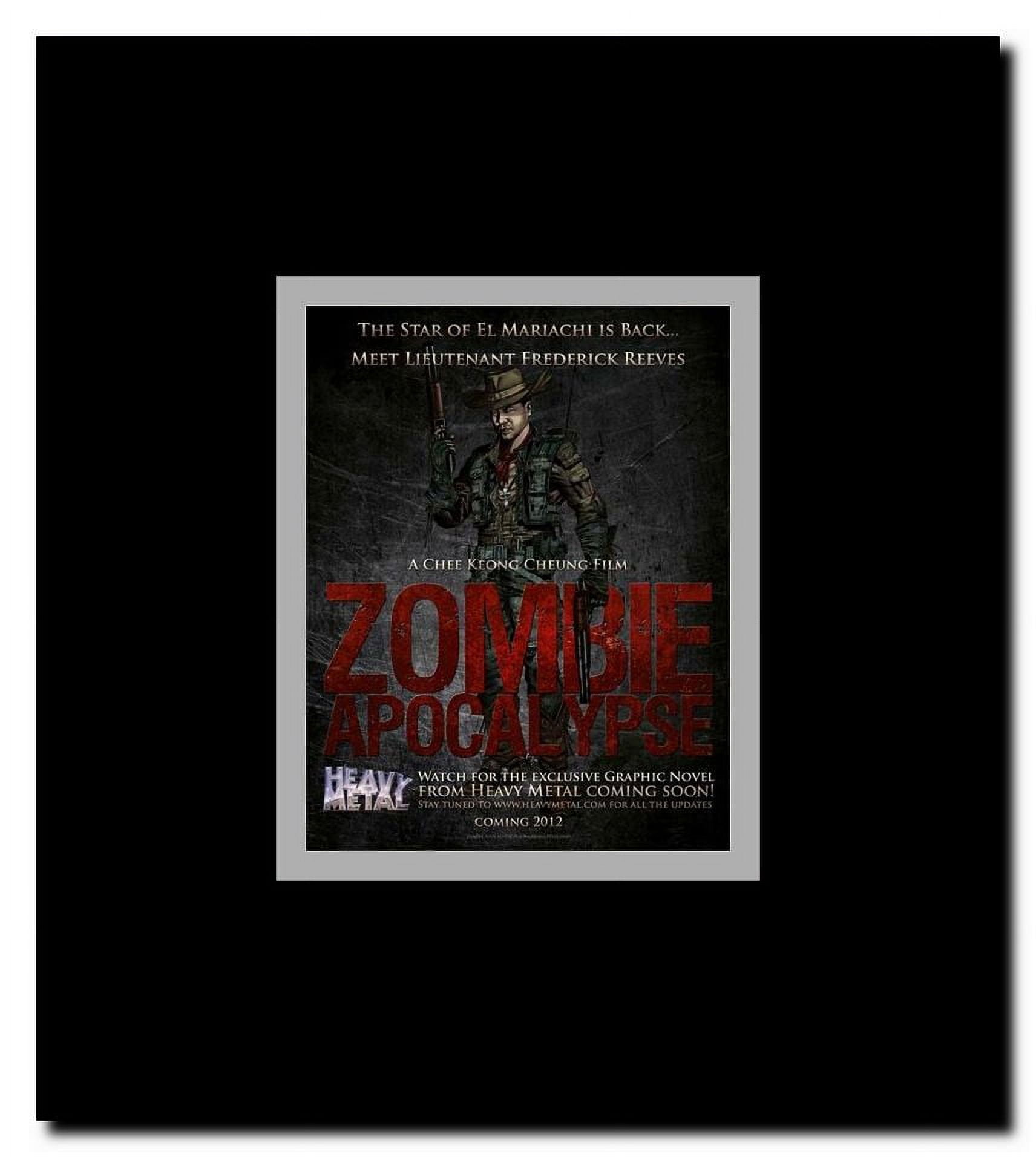 Zombie Apocalypse Framed Movie Poster