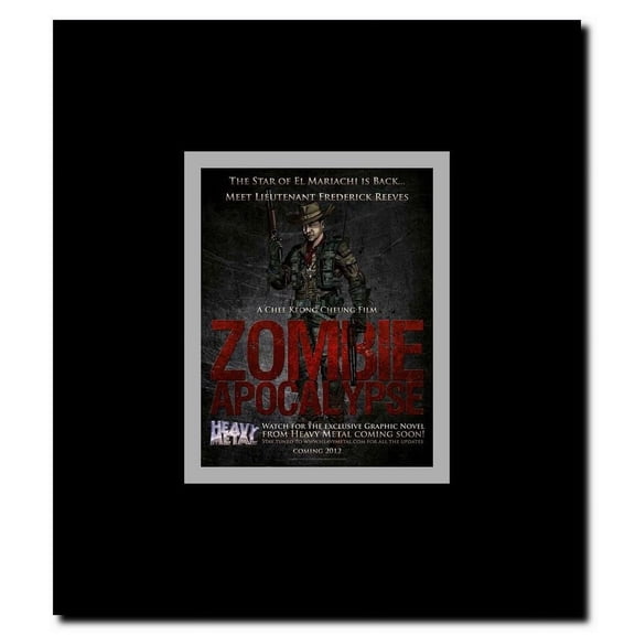 Zombie Apocalypse Framed Movie Poster