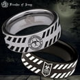 thumbnail image 1 of Zombie Apocalypse Tungsten Carbide Ring, 1 of 9