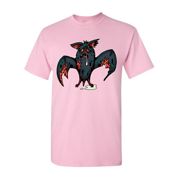 Zombie Bat Undead Animals Adult DT T-Shirt Tee