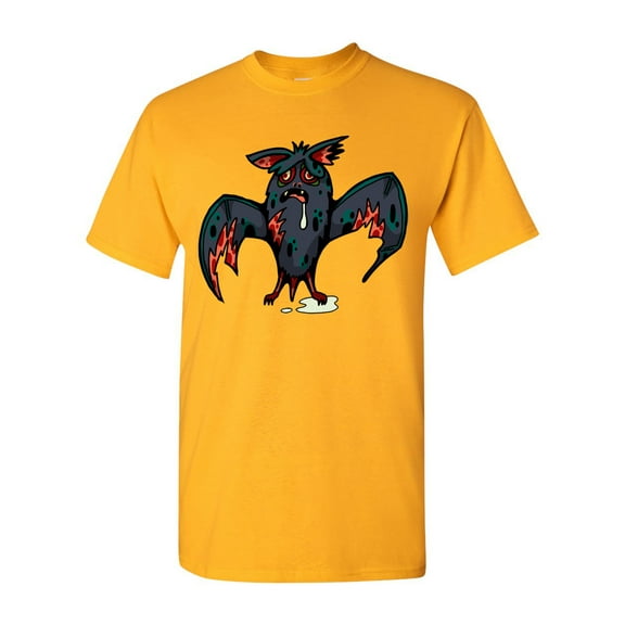 Zombie Bat Undead Animals Adult DT T-Shirt Tee