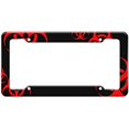 thumbnail image 1 of Zombie Biohazard Red Pattern License Plate Frame, 1 of 1