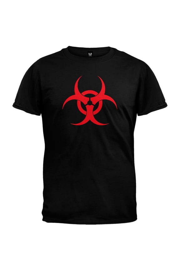 Zombie Biohazard Symbol T-Shirt - 3X-Large