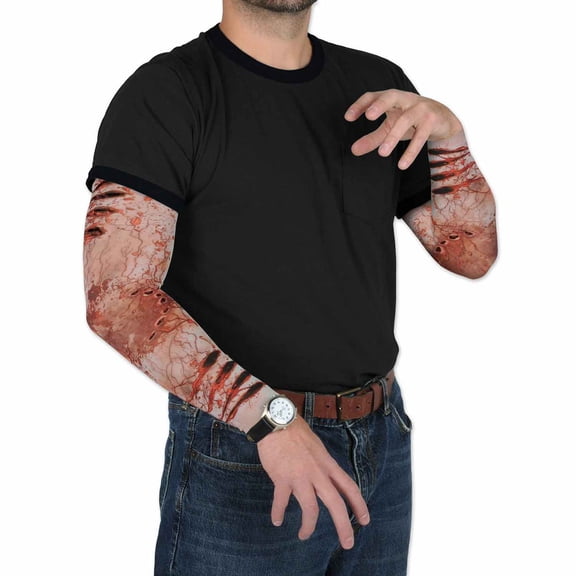 Zombie Bite Party Sleeves, (2 Pair/Pkg)