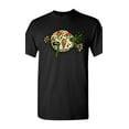 thumbnail image 1 of Zombie Blowfish Undead Animals Adult DT T-Shirt Tee, 1 of 2